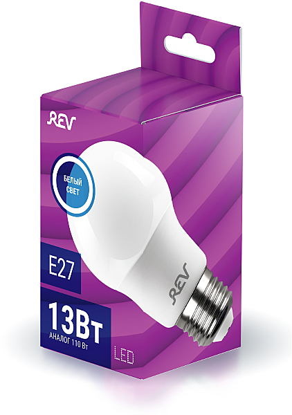 Светодиодная лампа REV E27 Груша 13Вт 32268 9